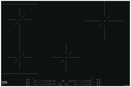 Beko HII84540IFT Inductie kookplaat Zwart