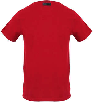 bekrast logo rood T-shirt - maat