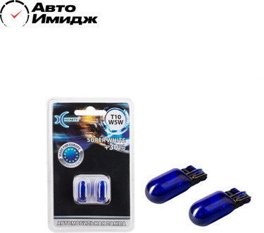 Белая лампа в габариты XENITE T10 W5W SUPER WHITE+30% 12V