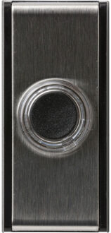 beldrukknop 'Gem' D611 Zwart