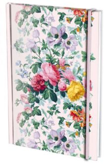 Beleduc Bekking & blitz notitieboek a5 hardcover : musee du papier peint flowers