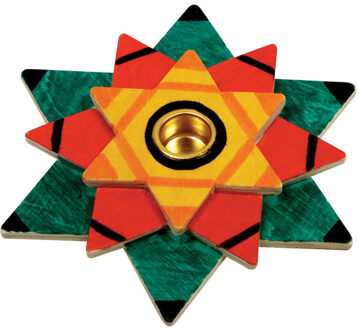 Beleduc Kleur je eigen Kaarsenstandaard Ster