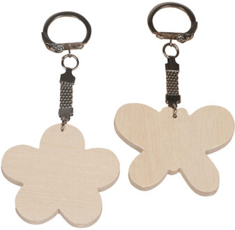 Beleduc Kleur je eigen Sleutelhangers 2 stuks