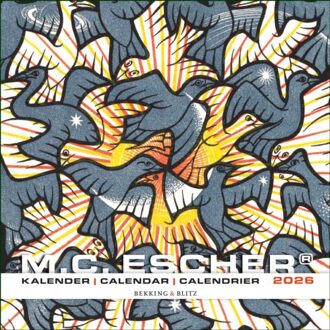 Beleduc M.C. Escher Maandkalender 2026