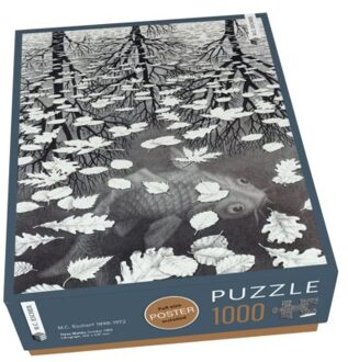Beleduc Puzzel 1.000 St Three Worlds M.C. Escher