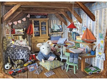 Beleduc Puzzel (200 Stukjes): Het Muizenhuis, The Mouse Mansion, Schaap & Muis Beheer B.V.