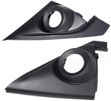 Beler Abs Auto 2 Stuks Voordeur Pijler Tweeter Cover Trim Garneer 12V Fit Voor Honda Accord