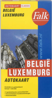 Belgie / Luxemburg Easy Driver - Boek Falkplan (9028709614)
