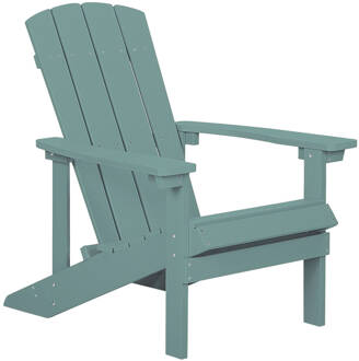 Beliani ADIRONDACK Tuinstoel Blauw