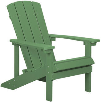 Beliani ADIRONDACK Tuinstoel Groen