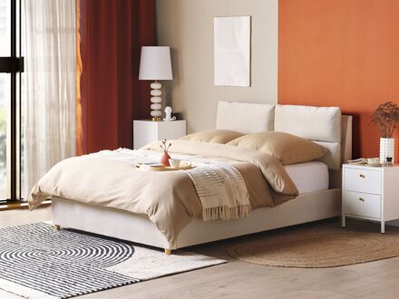 Beliani BATILLY Bed beige 140x200