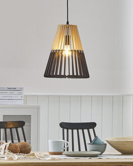 Beliani CAVALLA Hanglamp lichte houtkleur Bruin