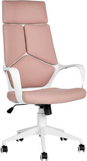 Beliani DELIGHT - Bureaustoel - Roze - Polyester