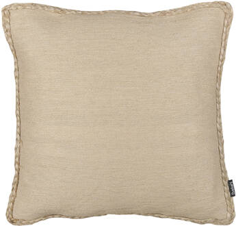 Beliani ELLIOTTIA - Sierkussen - Beige - 45 x 45 cm - Jute