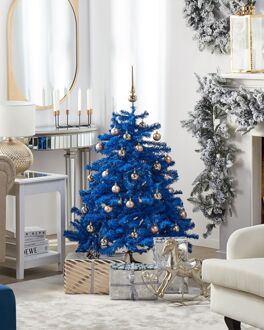 Beliani FARNHAM Kerstboom blauw