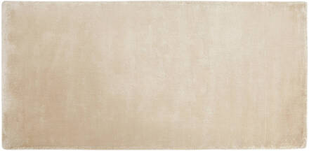 Beliani GESI II Vloerkleed beige 80x150