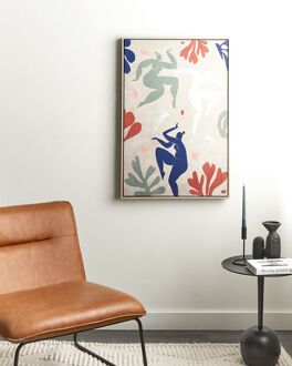 Beliani LUCERA - Wanddecoratie - Meerkleurig - Polyester Multicolor
