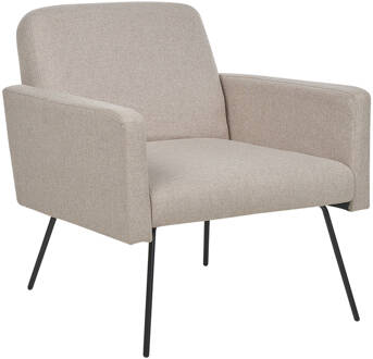 Beliani NARKEN - Fauteuil-Beige-Polyester