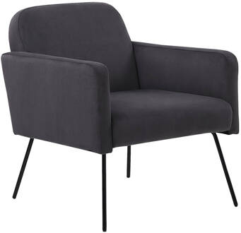 Beliani NARKEN Fauteuil grijs