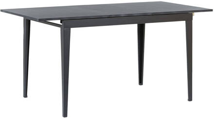 Beliani NORLEY Eettafel 80x160x77 Zwart