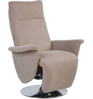 Beliani PRIME - TV-fauteuil-Beige-Polyester