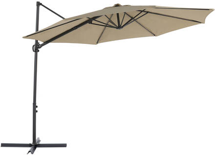 Beliani SAVONA II Zweefparasol beige