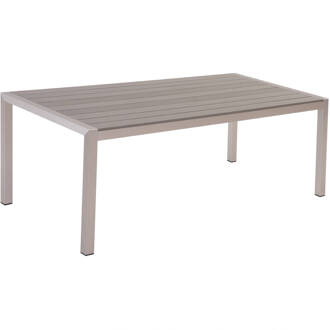 Beliani VERNIO Eettafel 90x180x76 Grijs