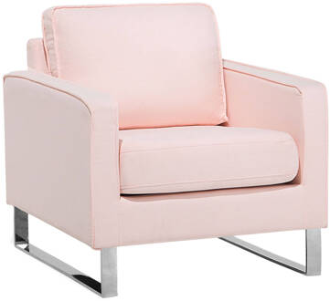 Beliani VIND Fauteuil roze