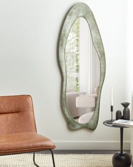 Beliani Wandspiegel groen 57 x 160 cm REIGNY