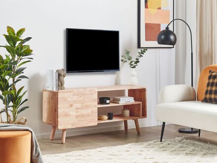Beliani WESTFIELD TV-meubel lichte houtkleur Bruin