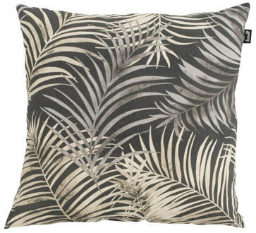 Belize Sierkussen 50 x 50 cm - Donkergrijs Groen