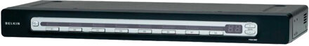 Belkin 8-ports PRO3 PS/2 KVM-switch Zwart