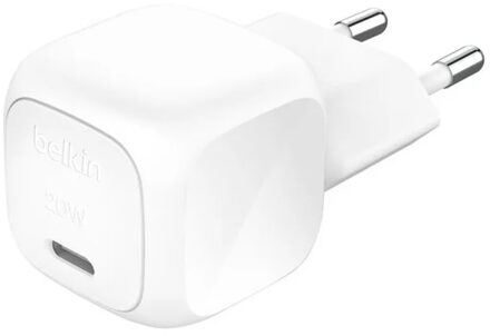 Belkin Boost↑Charge™ Compact USB-C Adapter - 20W - Wit - One size