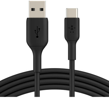 Belkin BOOST CHARGE™ USB-A to USB-C Cable, 3M Oplader Zwart