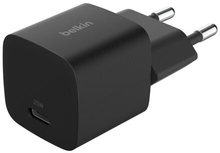 Belkin BoostCharge USB-C oplader 25W - Zwart - One size