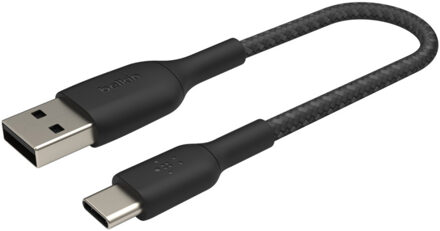 Belkin Braided C-A 0.15M Oplader Zwart