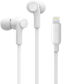 Belkin ROCKSTAR™ in-ear oordopjes met Apple Lightning-connector - Wit