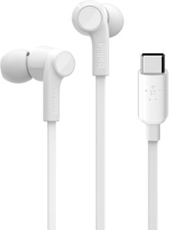 Belkin Rockstar USB-C Headphones - Wit