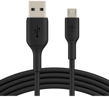 Belkin Usb A naar Micro Usb Kabel 1m Kunststof Zwart