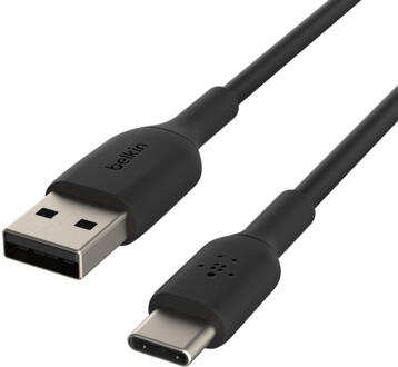 Belkin Usb A naar Usb C Kabel 1m Kunststof Zwart