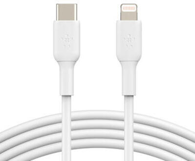 Belkin Usb C naar Lightning Kabel 1m Wit