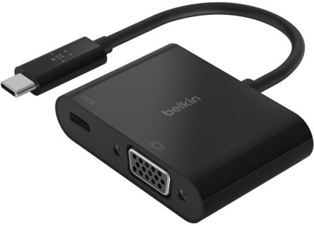 Belkin USB-C naar VGA- en oplaadadapter - 60W PD