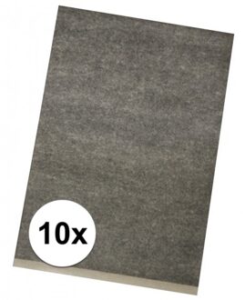 Bell 10 vellen overschrijfpapier - Hobbypapier Zwart