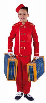 Bell Boy Hotel pakje kind Rood - Zalm