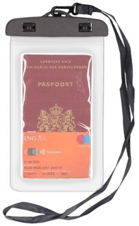 Bella Bellatio Design waterdicht documententasje / waardevolle spullenhoesje - Wit