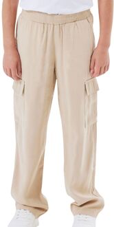 Bella Straight Twill Cargo Broek Junior beige - 116