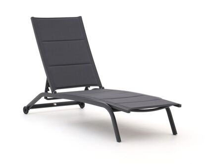 Bellagio Albacina ligbed met wiel stapelbaar - Laagste prijsgarantie! Grijs