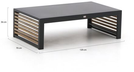 Bellagio Cadora lounge tuintafel 120x70x36cm - Laagste prijsgarantie! Grijs