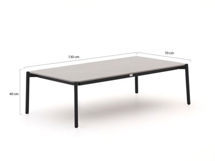 Bellagio Cupello lounge tuintafel 130x70x40cm - Laagste prijsgarantie! Grijs