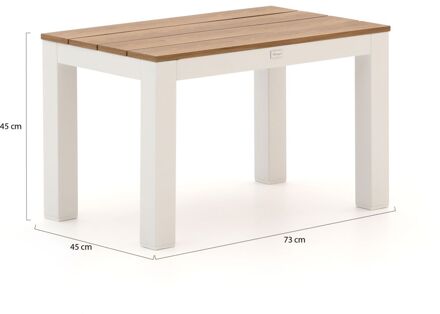 Bellagio Fidenza picknickbank 73x45x45cm - Laagste prijsgarantie! Wit